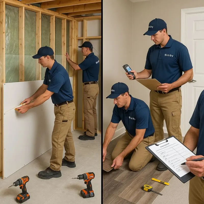 Repairs and Reconstruction process in Bray, OK